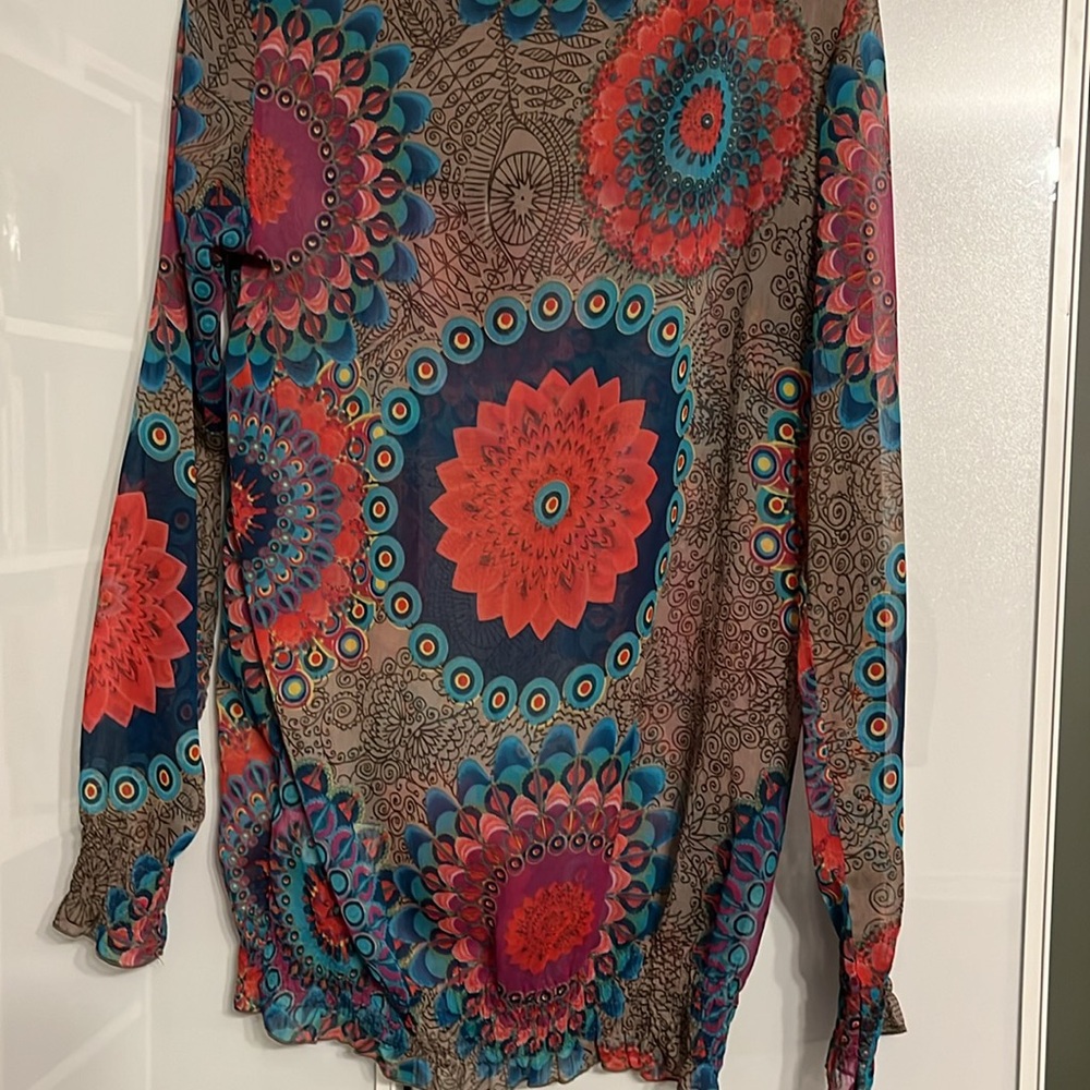Desigual Multicolor Patterned Top - Picture 5 of 5